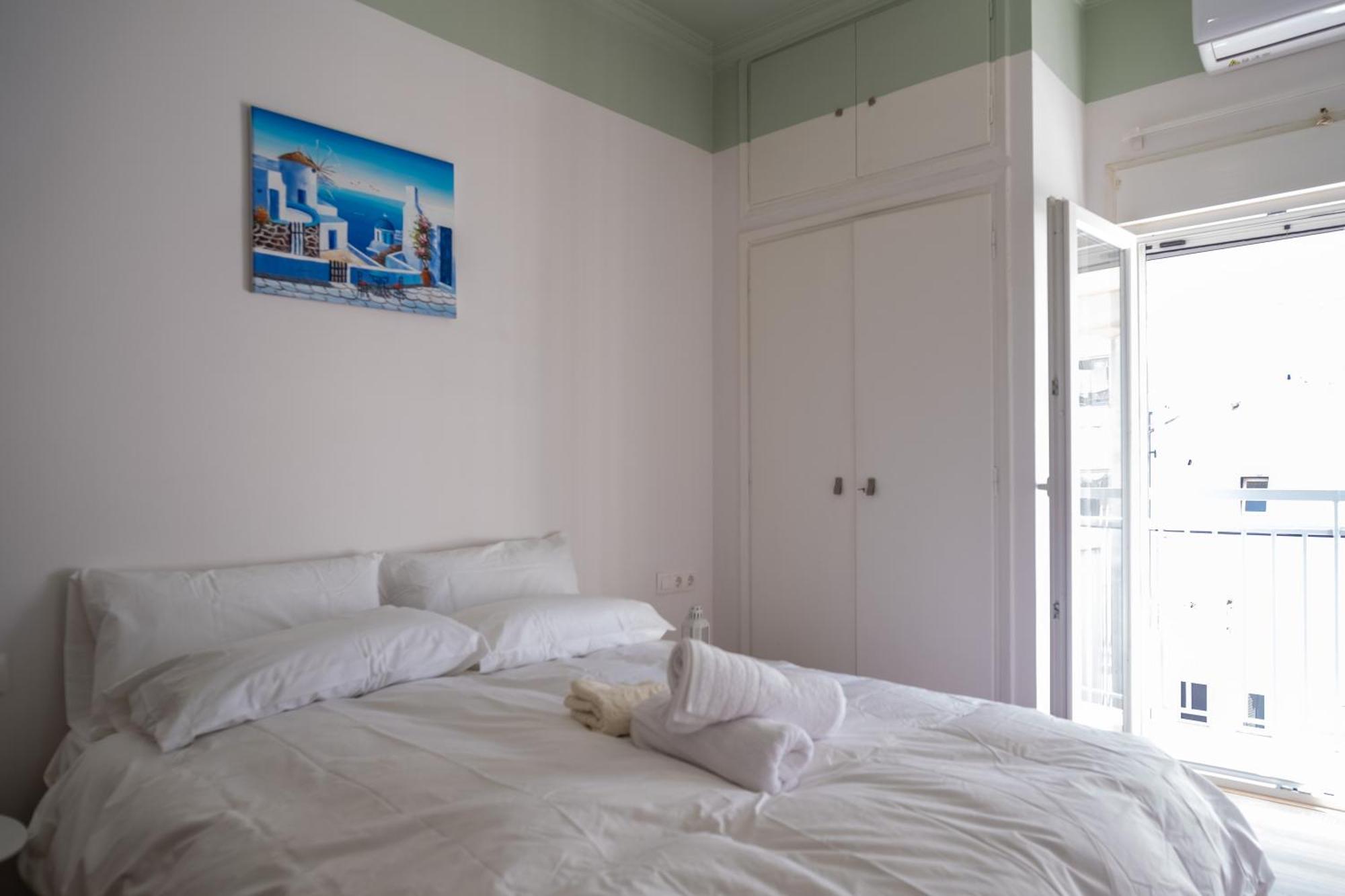 舒适漂亮的休闲公寓 Athens Exterior photo